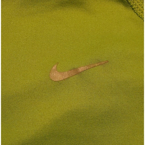 Nike Dri Fit Womens Small High Vis Green Short Sleeve Workout Sport T Shirt - Picture 3 of 6